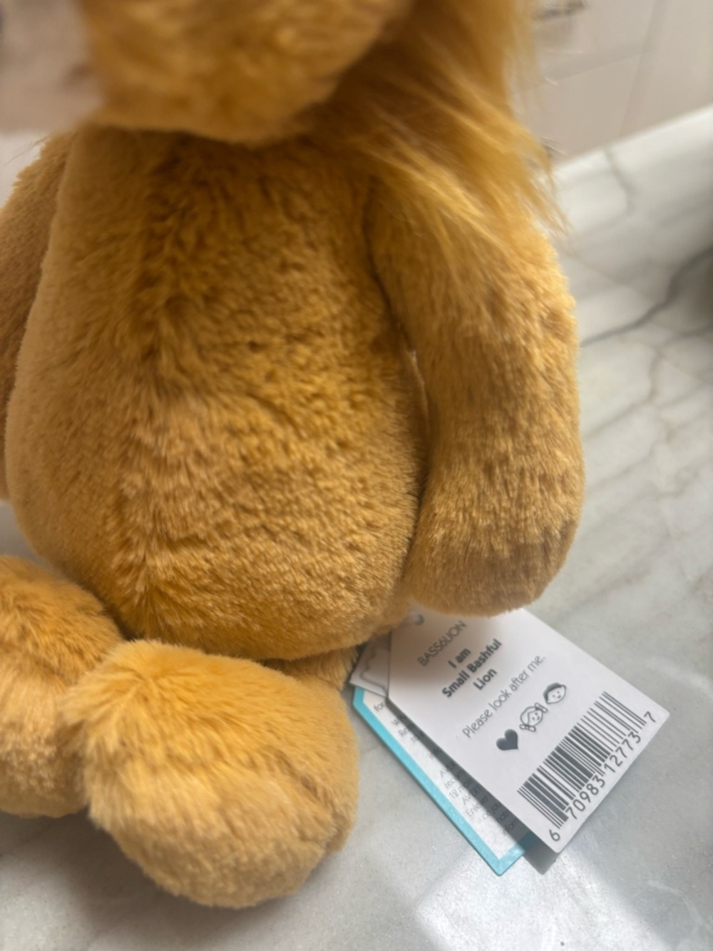 Jellycat Small Bashful Lion NEW RETIRED - Picture 3 of 4